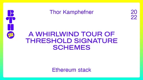 A whirlwind tour of threshold signature schemes