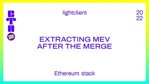 Extracting MEV After the Merge