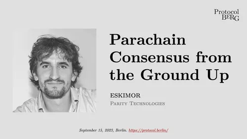 Parachain Consensus from the Ground Up