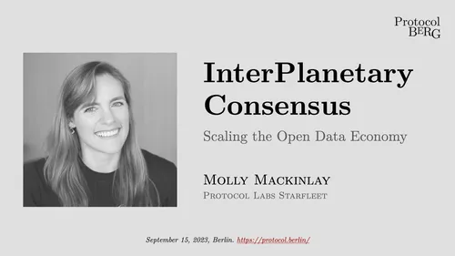 InterPlanetary Consensus: Scaling the open data economy