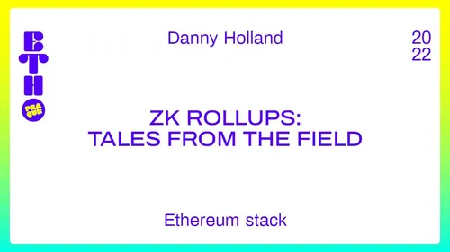 ZK Rollups: Tales From the Field