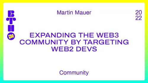 Expanding the Web3 Community by Targeting Web2 Devs