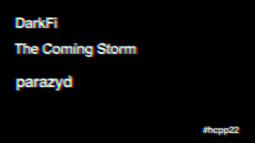 DarkFi: The Coming Storm