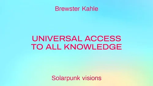 Universal Access to All Knowledge