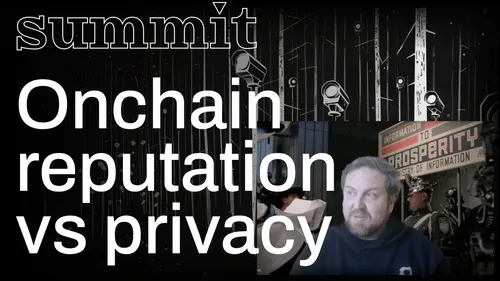 On-chain reputation vs privacy