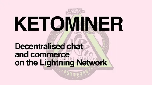 Decentralised Chat And Commerce On The Lightning Network