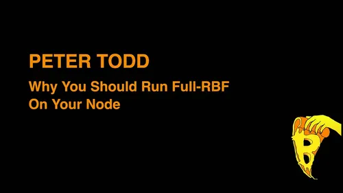 Why You Should Run Full-RBF On Your Node