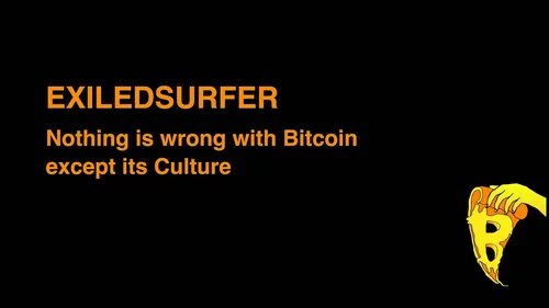 Nothing is wrong with Bitcoin except its Culture