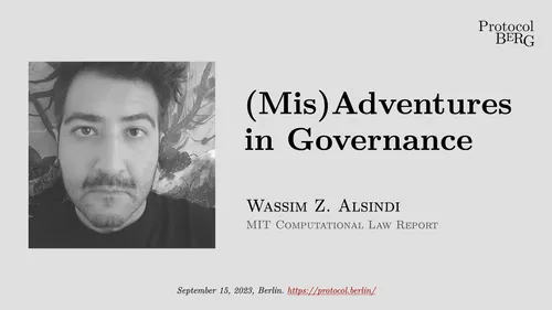 (mis)adventures in governance