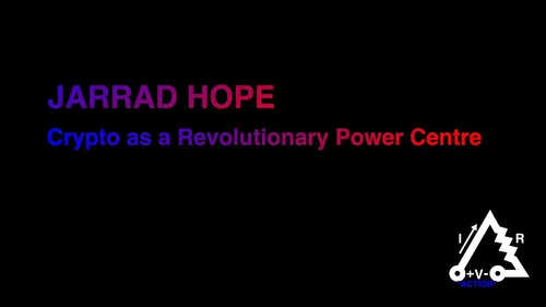 Crypto as a Revolutionary Power Centre