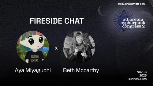 Fireside Chat: Aya Miyaguchi and Beth McCarthy