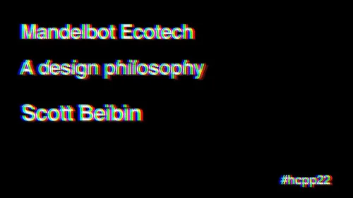 Mandelbot Ecotech (A design philosophy)